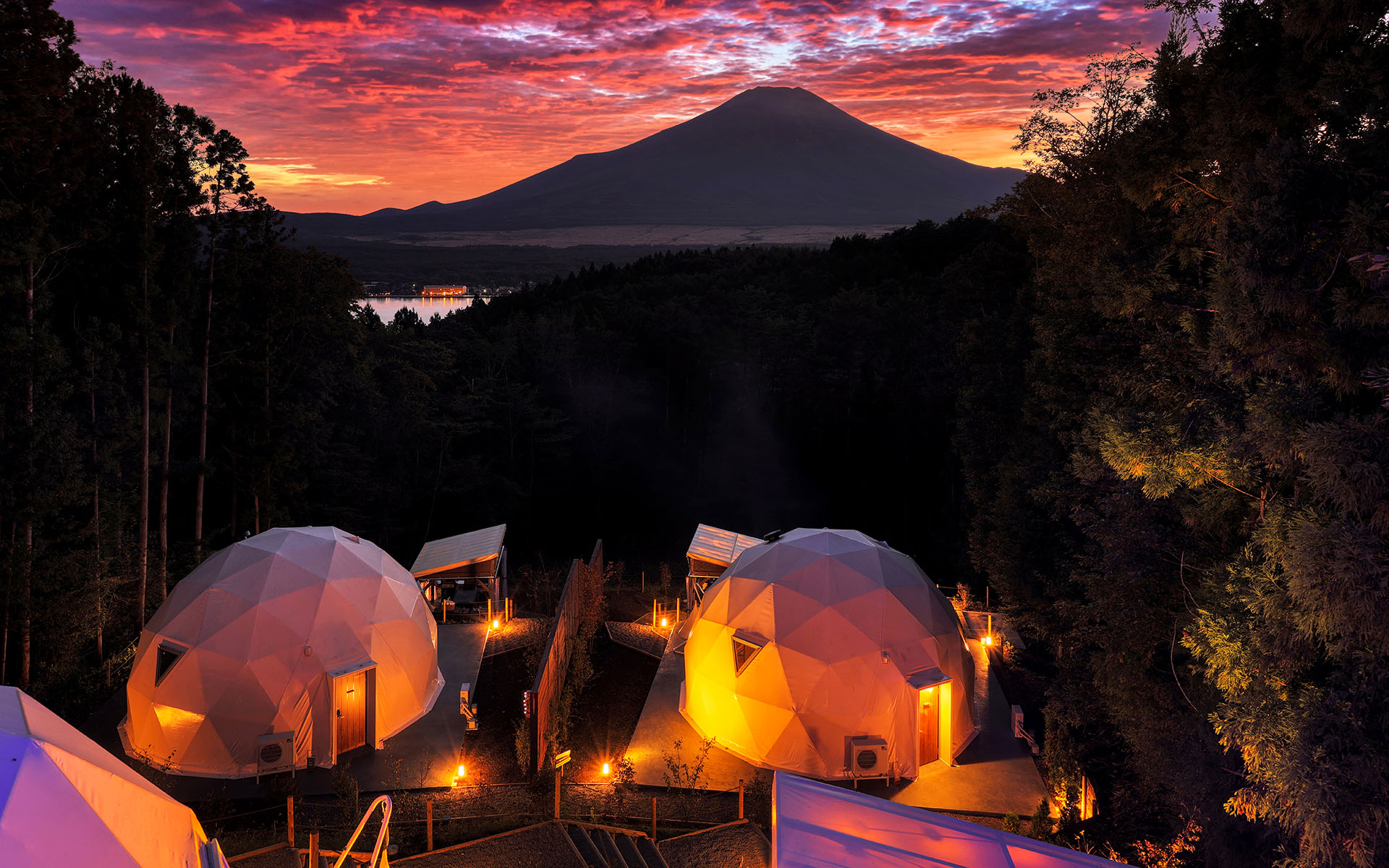 グラン ピング 富士山