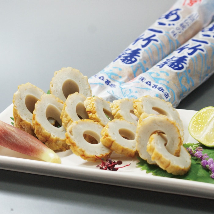香ばしい焼き目と確かな技「あごちくわ」