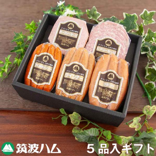 茨城の豊かな味わいを詰め合わせ「筑波ハムギフトセット」