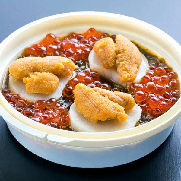 三陸の海の幸がぎっしり詰まった贅沢な一品「三陸海宝漬」