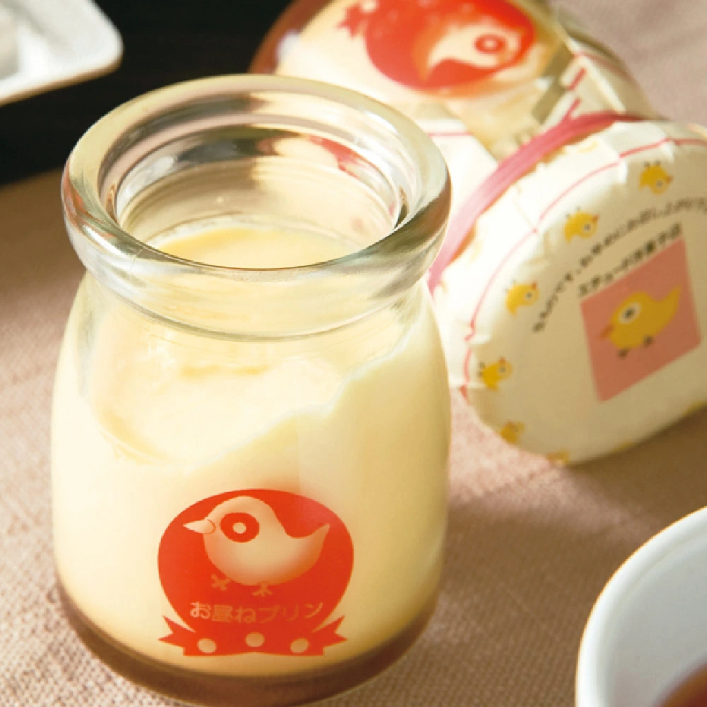 とろける食感に心癒される「お昼ねプリン」