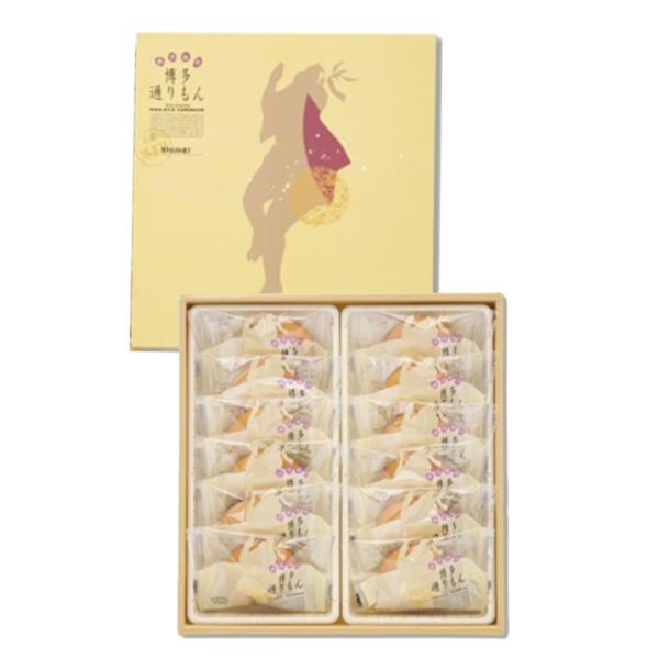 もっちり食感の和スイーツ「博多通りもん」