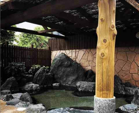 天然温泉かけ流し ゆのそ 献上の湯