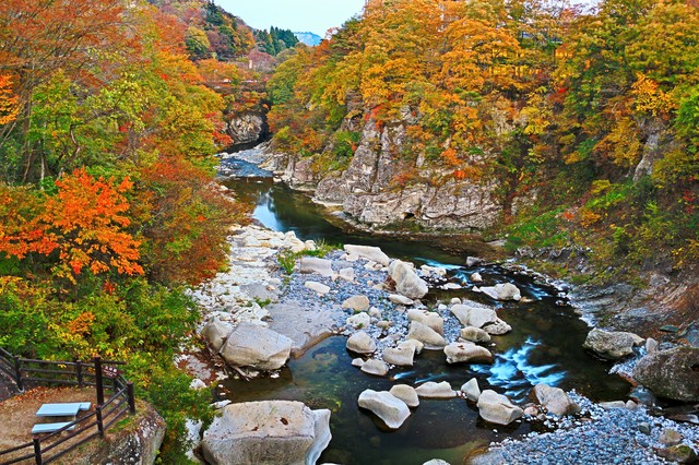 磊々峡 紅葉