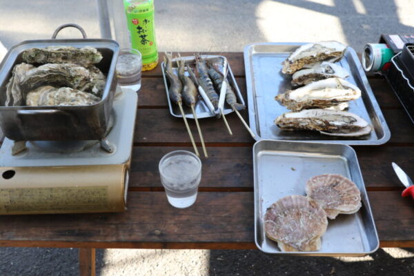 カキ小屋 飯岡屋水産