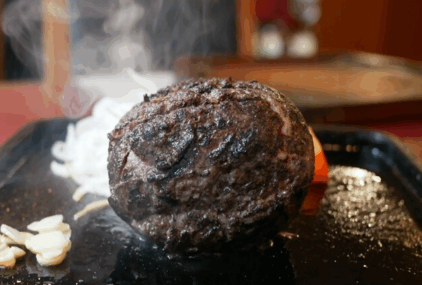炭焼ハンバーグ 牛船