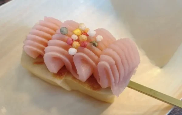 祇園 京くららの「京生麩串」