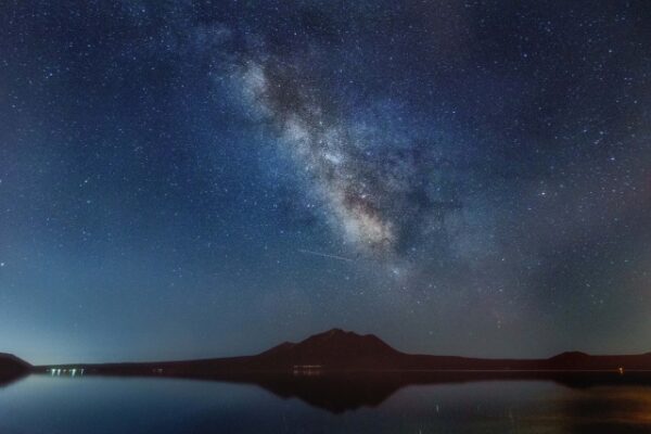 支笏湖星空