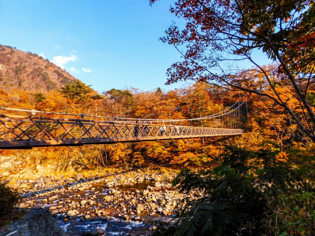 七ツ岩吊橋