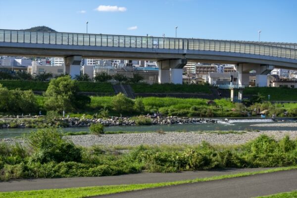 猪名川土手