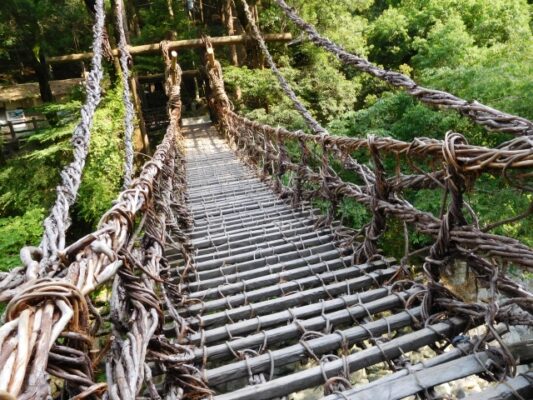 祖谷のかずら橋