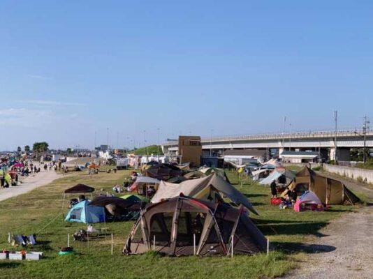 常滑りんくうビーチキャンプ