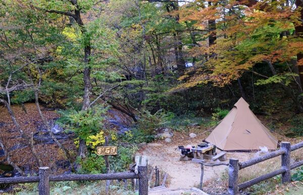 聖ケ岩ふるさとの森キャンプ場