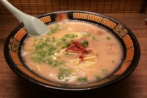 豚骨ラーメン　一蘭