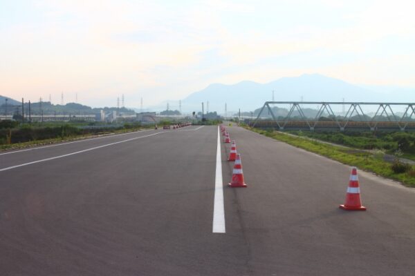 千曲川堤防道路