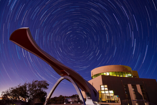 地球の丸く見える丘展望館