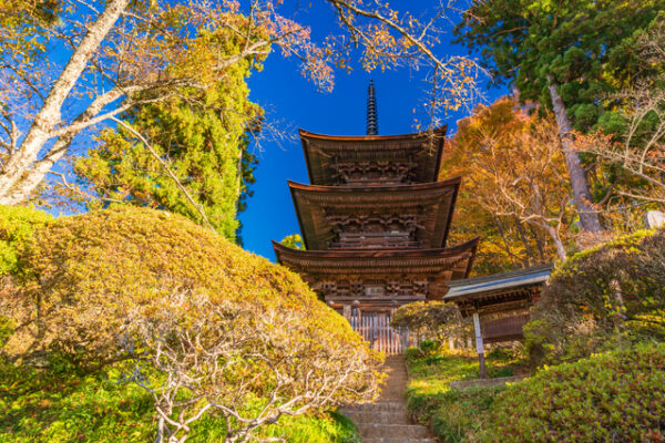 国宝三重塔 大法寺