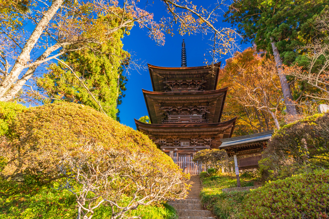 国宝三重塔 大法寺