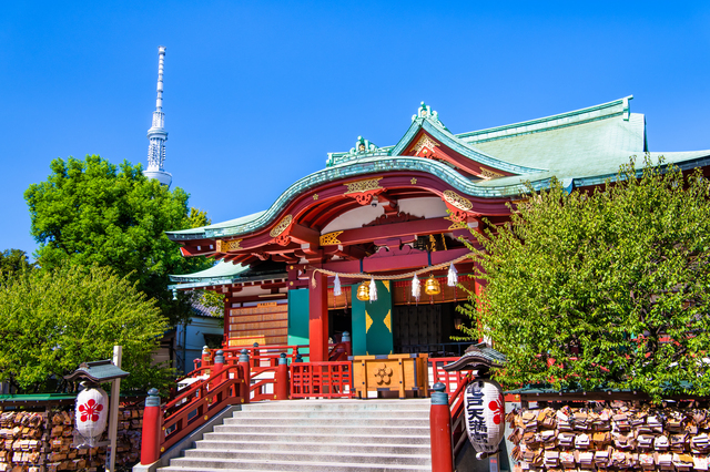 亀戸天神社