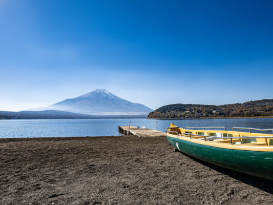 山中湖 カヌー
