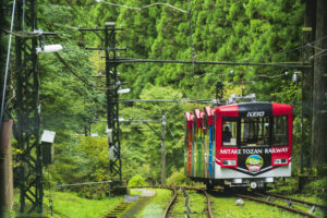 御岳山　ケーブルカー