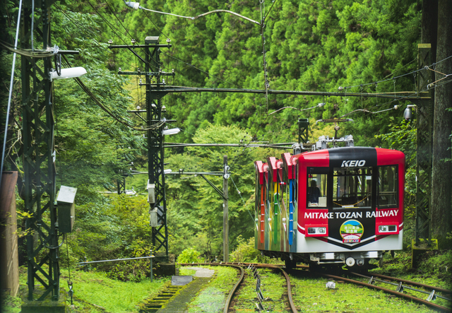 御岳山 ケーブルカー